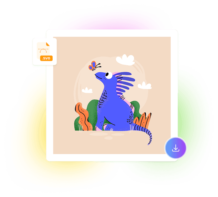 Download your SVG in just a few clicks