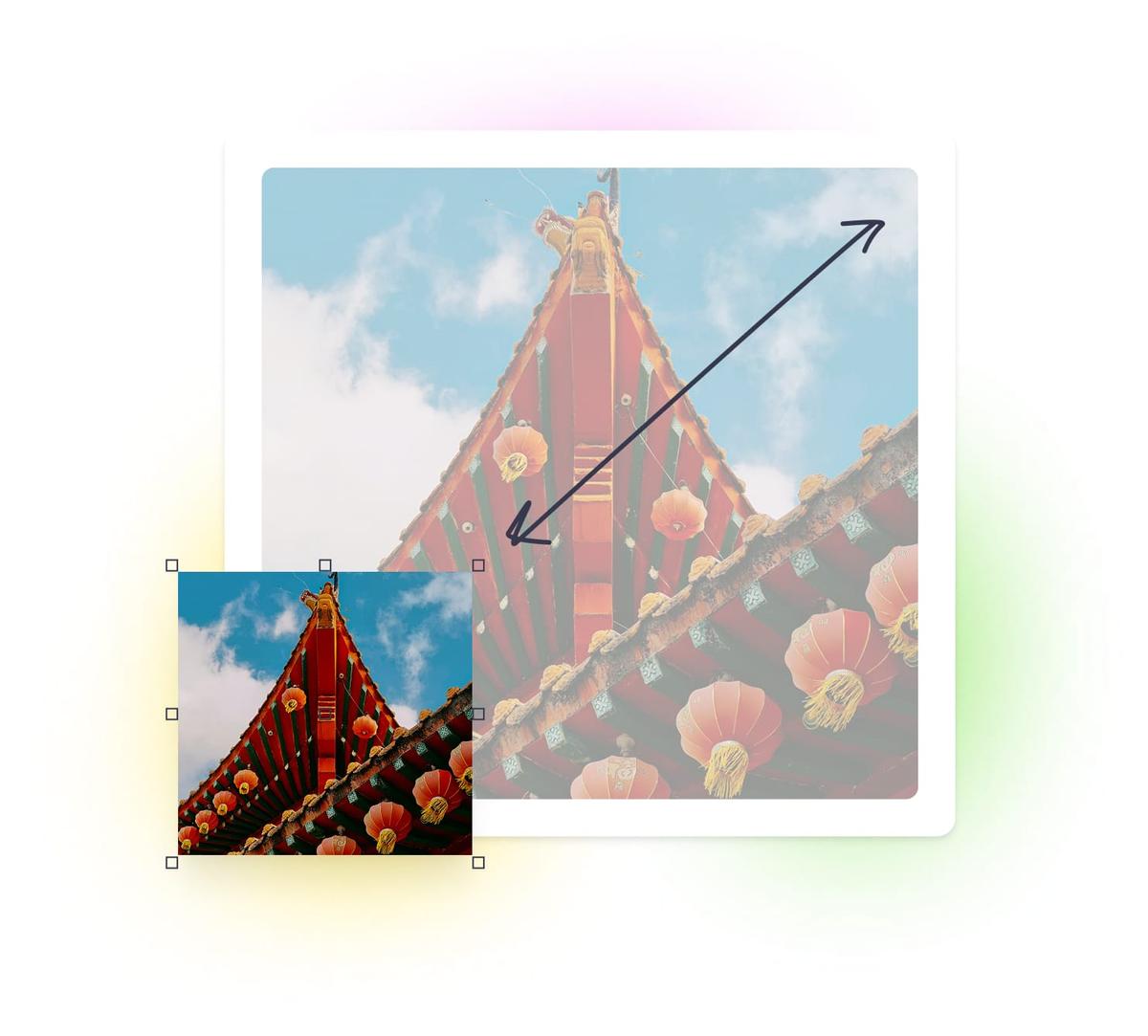 ขนาดเปลี่ยน สัดส่วนไม่เปลี่ยน